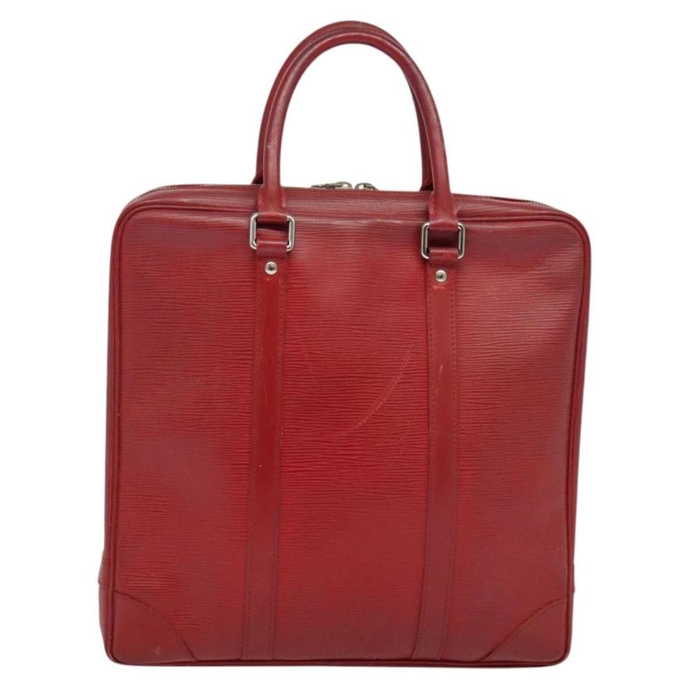 LOUIS VUITTON Epi Vivienne MM Business Bag Red M5912E LV Auth ki5742 - Picture 13 of 16